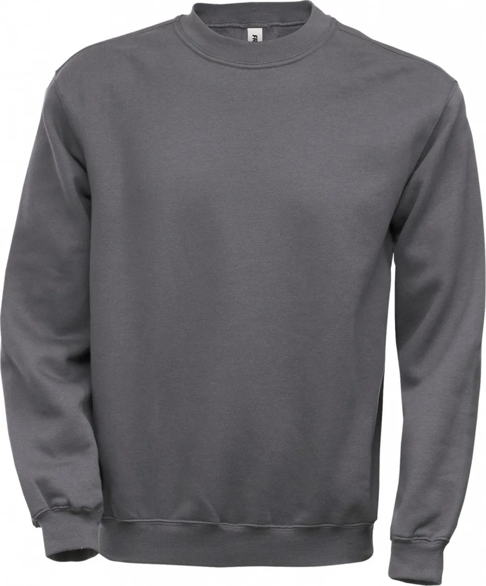 Sweatshirt 1734 Swb - Donkergrijs van Fristads, Donkergrijs, XXL – productafbeelding