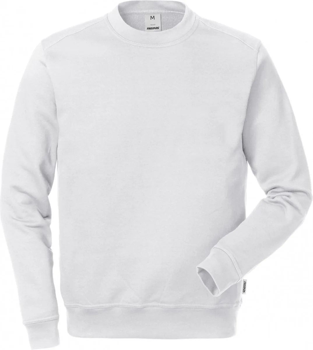 Sweatshirt 7601 Sm - Wit van Fristads, Wit, M – productafbeelding