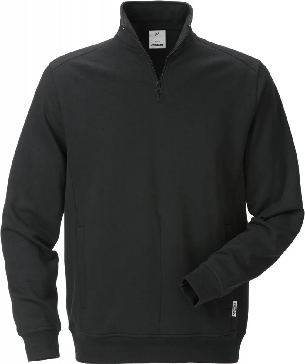 Sweatshirt 7607 Sm - Zwart de Fristads, Noir, M – image du produit