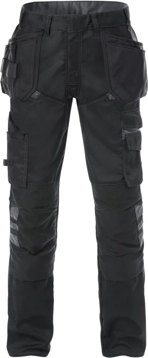 Werkbroek 2595 Stfp - Zwart/Grijs de Fristads, Noir, Gris, C54 – image du produit