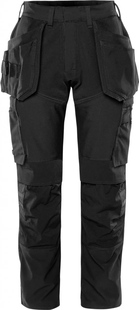 Werkbroek Dames Stretch 2599 Lws - Zwart fra Fristads, Sort, 46 – produktbillede