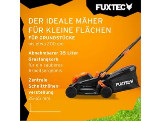 Accu grasmaaier 40V (2X20V) von FUXTEC – Produktbild 4 von 5