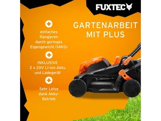 Accu grasmaaier 40V (2X20V) von FUXTEC – Produktbild 3 von 5