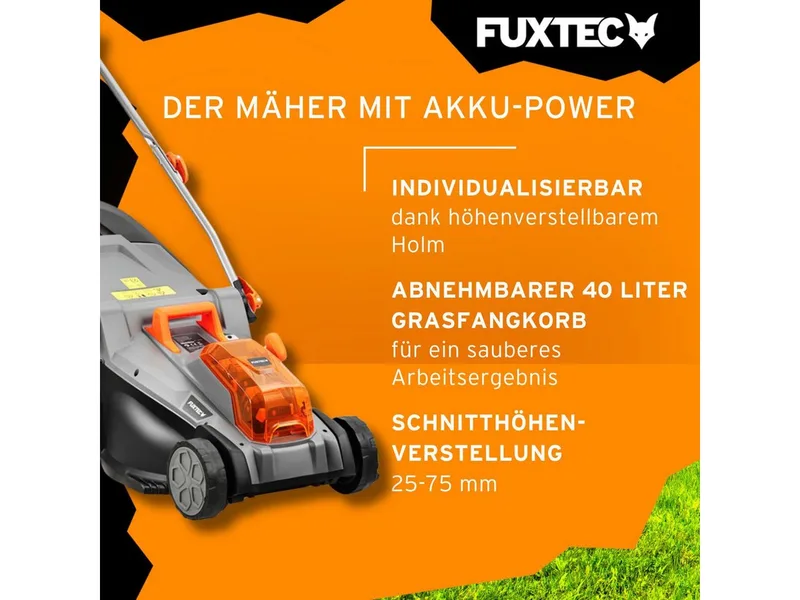 Accu grasmaaier 40V (2X20V) by FUXTEC – product image 4 of 5