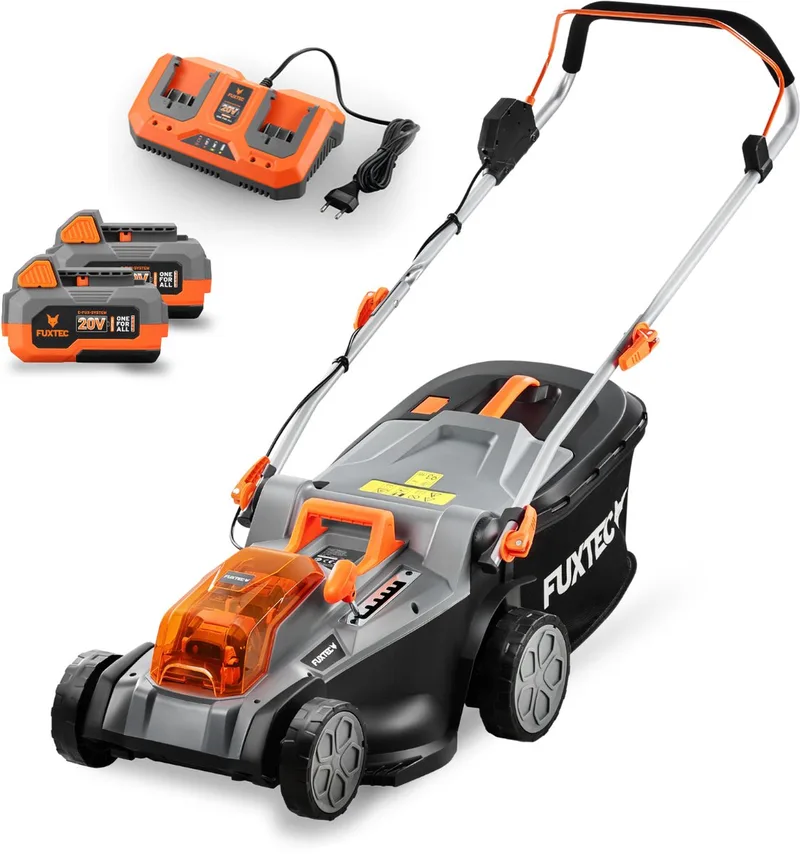 Accu grasmaaier 40V (2X20V) van FUXTEC – productafbeelding 1 van 5