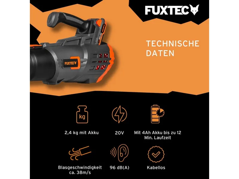 Accubladblazer by FUXTEC – product image 2 of 5