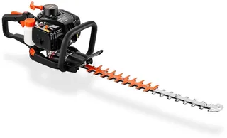 Benzine Heggenschaar FX-MH123ECO – 60 cm Meslengte – 56 cm Snijlengte – Professionele Geharde Stalen Messen – Centrifugaalkoppeling – Ergonomische 90° Handgreep de FUXTEC – image du produit 1 sur 5