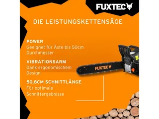Benzine Kettingzaag FX-KS262 – 2,85 kW 61,5 cc – 20 inch (51 cm) Zaagblad – EASY-Start – Inclusief Zwaardbeschermer & Draagtas de FUXTEC – image du produit 4 sur 5