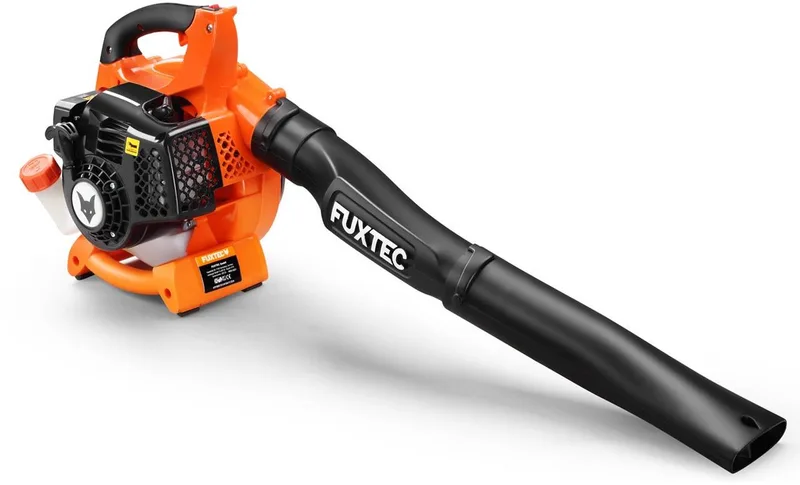 FUXTEC 2-in-1 Benzine Bladblazer FX-LB126 – 2-Takt Motor – 71 m/s Blaassnelheid – Inclusief 2 Blaaspijpen – Uitbreidbaar tot Bladzuiger de FUXTEC – image du produit 1 sur 5