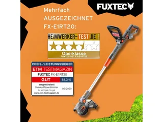 FUXTEC 20V oplaadbare tuinset FX-E1RM20ECO-SET & FX-E1RT20-SET | oplaadbare grasmaaier en grastrimmer | verwisselbare accu | 30 cm maaier van FUXTEC – productafbeelding 4 van 5