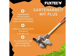 FUXTEC 20V oplaadbare tuinset FX-E1RM20ECO-SET & FX-E1RT20-SET | oplaadbare grasmaaier en grastrimmer | verwisselbare accu | 30 cm maaier van FUXTEC – productafbeelding 5 van 5