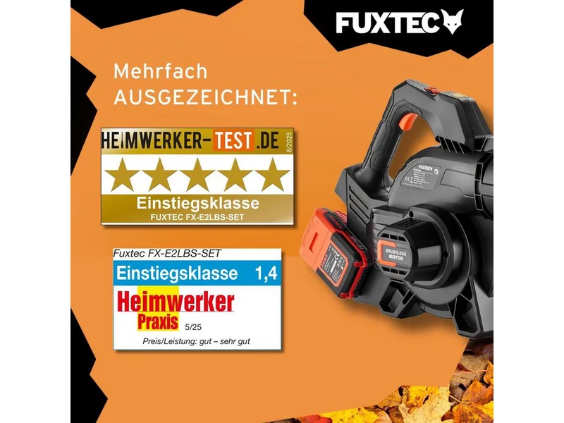 FUXTEC 40V accu bladblazer/zuigerset FX-E2LBSSET by FUXTEC – product image 2 of 2
