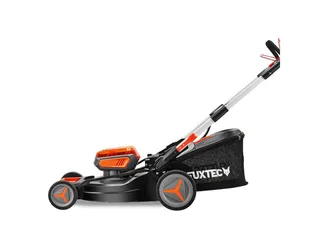 FUXTEC 40V Accu grasmaaier 51 cm FX-E2RM51 – 4-in-1 met 2x 4Ah accu, duolader, mulchfunctie en 50L opvangbak von FUXTEC – Produktbild 5 von 5