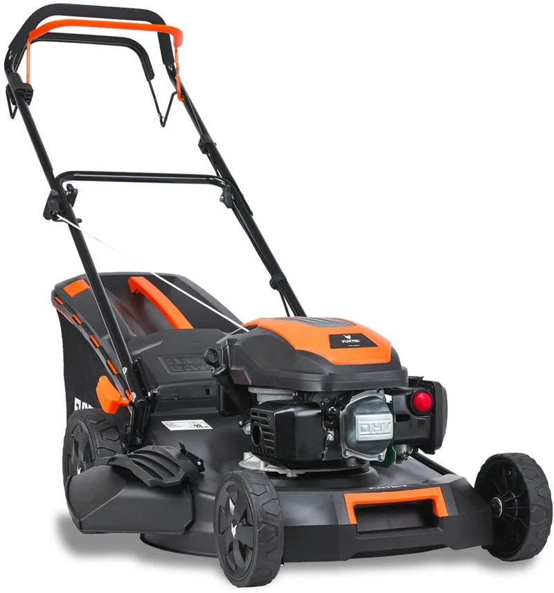 FUXTEC 4in1 Benzine Grasmaaier FX-RM5170 - 4pk/2,9kW - 51cm Maaibreedte - 7-traps Hoogteverstelling - 4-Takt - Achterwielaandrijving - 60L Grasvanger - Mulchfunctie & Zij-uitworp von FUXTEC – Produktbild 1 von 5