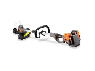 FX-E2RTSET accu bosmaaier 40V met 2 accu’s en 30 cm snijbreedte set | Grastrimmer en kantensnijder met telescoopsteel en plantenbeugel van FUXTEC – productafbeelding 3 van 5