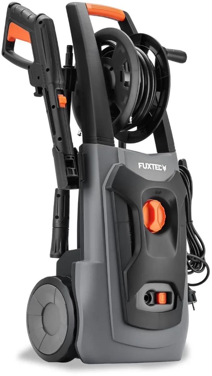 FX-HDR1800 hogedrukreiniger - 1800 W, 130 bar, 420 L/u, verstelbaar mondstuk, slang van 6 m, reinigingsmiddelentank de FUXTEC – image du produit 1 sur 5