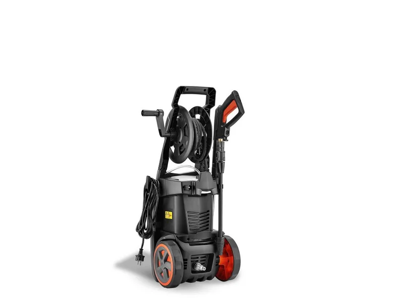 FX-HDRP2500 Hogedrukreiniger 2500W, 195 bar, 7,8 L/min, 468 l/u, slanghaspel, reinigingstank de FUXTEC – image du produit 4 sur 5
