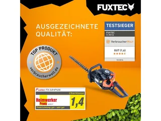 FX-MH126 Benzine Heggenschaar 55cm 2-Takt 25,5cc Draaibare Handgreep 28mm van FUXTEC – productafbeelding 3 van 5