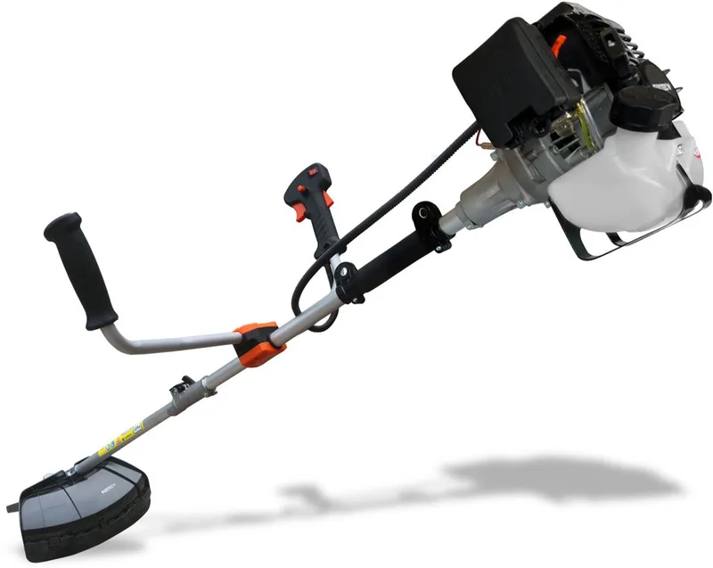FX-MS125 Benzine Bosmaaier 2-in-1 – 25,4cc 2-takt – Grastrimmer met mes & draad – 305 mm snijbreedte – Slechts 5,5 kg de FUXTEC – image du produit 1 sur 5
