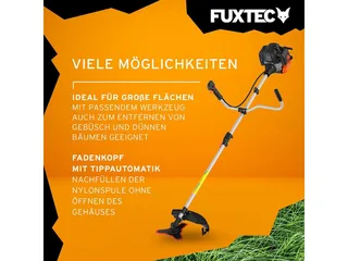 FX-MS152 Benzine Bosmaaier – 2-in-1 – 52cc – Trimmer & Brushcutter – incl. Mes & Draadkop van FUXTEC – productafbeelding 5 van 5