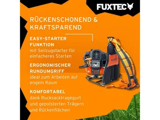FX-MS152T Ruggedragen Benzine Bosmaaier – 52cc – 2-in-1 Multitool – 3 PK – Trimmer – 2-takt von FUXTEC – Produktbild 4 von 5