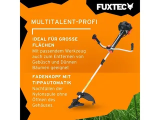 FX-PS152 Benzine Bosmaaier 2-in-1 – 52cc 2-takt – 3 PK – Met draad & mes – Comfort draagharnas – Antivibratiesysteem van FUXTEC – productafbeelding 4 van 5