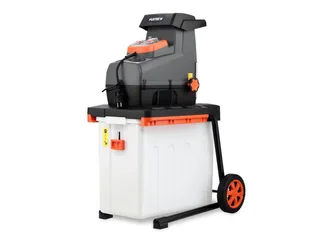 Häcksler FX-EGH2800B, 44 cm max. Astdurchmesser, 2800W, Walzenschneidsystem, 60L Fangbox van FUXTEC – productafbeelding 1 van 5