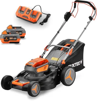 Zelfrijdende accu grasmaaier 40V (2X20V) van FUXTEC – productafbeelding 1 van 5