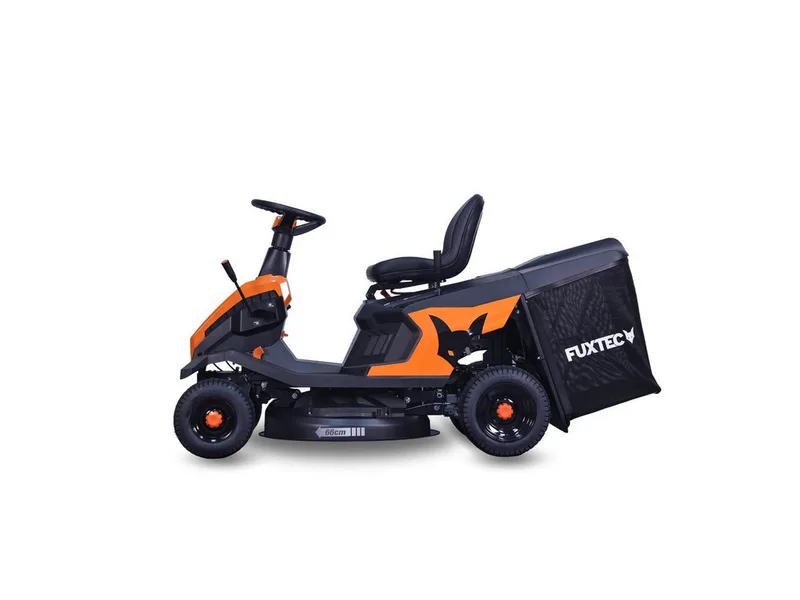 zitmaaier FX-RMR66, 6 HP zitmaaier, 66 cm maaibreedte, 150 L opvangbak, instelbare maaihoogte van FUXTEC – productafbeelding 3 van 5