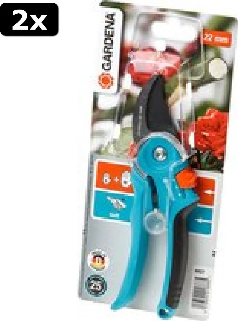 2x GARDENA - Classic B/S-M Bypass Snoeischaar - √ò 22mm - 25 Jaar Garantie von Gardena – Produktbild