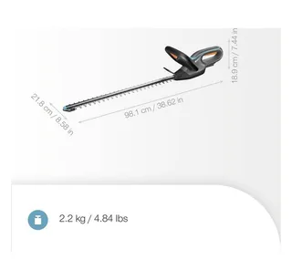 Heckenschere Akku-Heckenschere EasyCut 55/18V P4A solo Akku Akku-Heckenschere von Gardena – Produktbild 2 von 5
