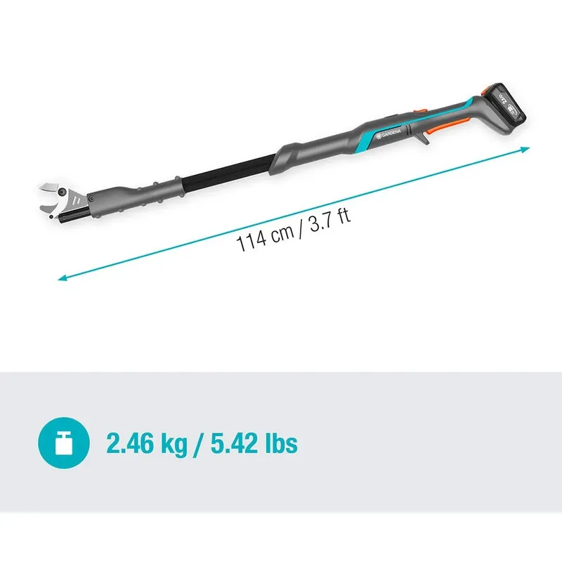 Accu-takkenschaar EasyCut 110/18V P4A Gebruiksklare set von Gardena – Produktbild 3 von 5