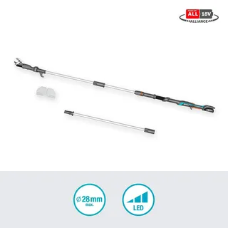 Accu-telescopische takkenschaar HighCut 360/18V, set by Gardena – product image 2 of 5
