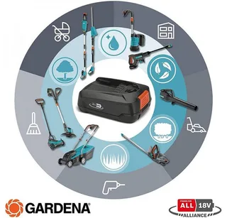 Akku Starter-Set Starter-Kit 2 (18 V, 1 St) de Gardena – image du produit 5 sur 5