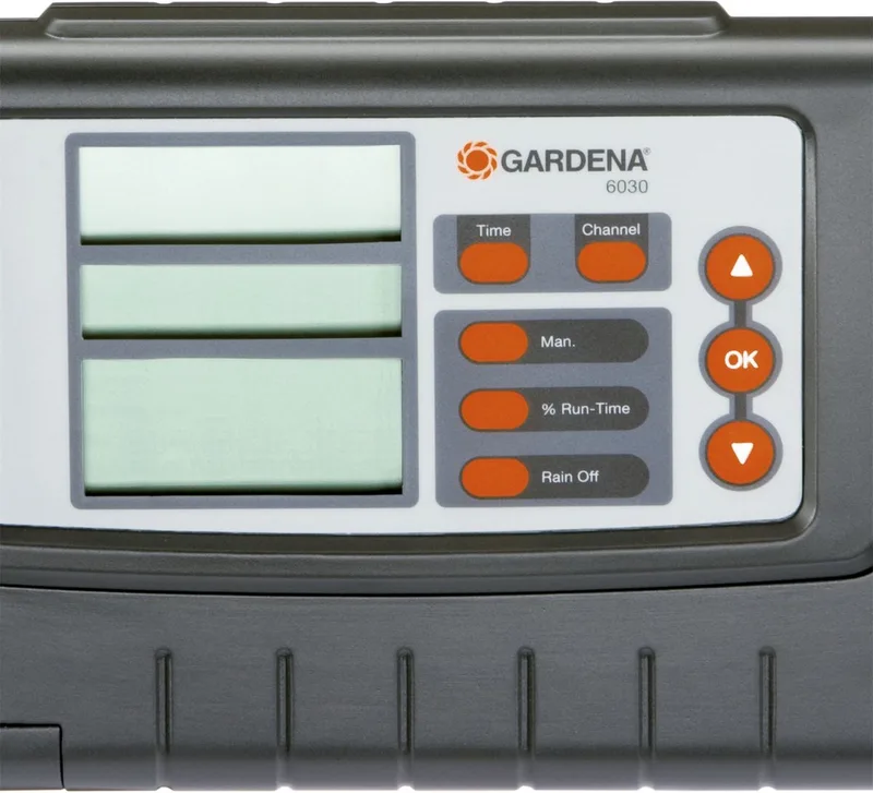 Besproeiingscomputer 6030 - 3 besproeiingen per dag - 1min tot 3u 59min. van Gardena – productafbeelding 1 van 2