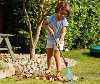 Bladhark Junior 88,5 Cm Staal Turquoise/grijs de Gardena – image du produit 2 sur 4