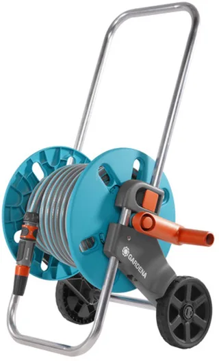 CleverRoll M CleverRoll Set - Slangenwagen - Maximaal 60 m opbergcapaciteit by Gardena, Turquoise – product image 1 of 2