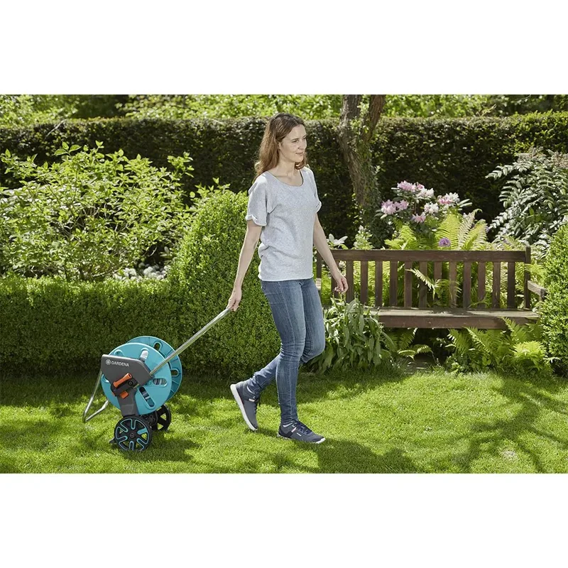 CleverRoll M Slangenwagen - Excl. tuinslang by Gardena, Blue – product image 2 of 6