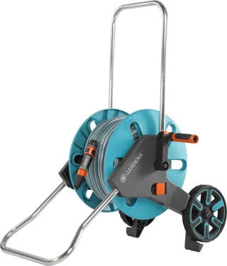 CleverRoll M slangenwagen set - incl. 20 m slang - verstelbare handgreep de Gardena, Bleu – image du produit 1 sur 5