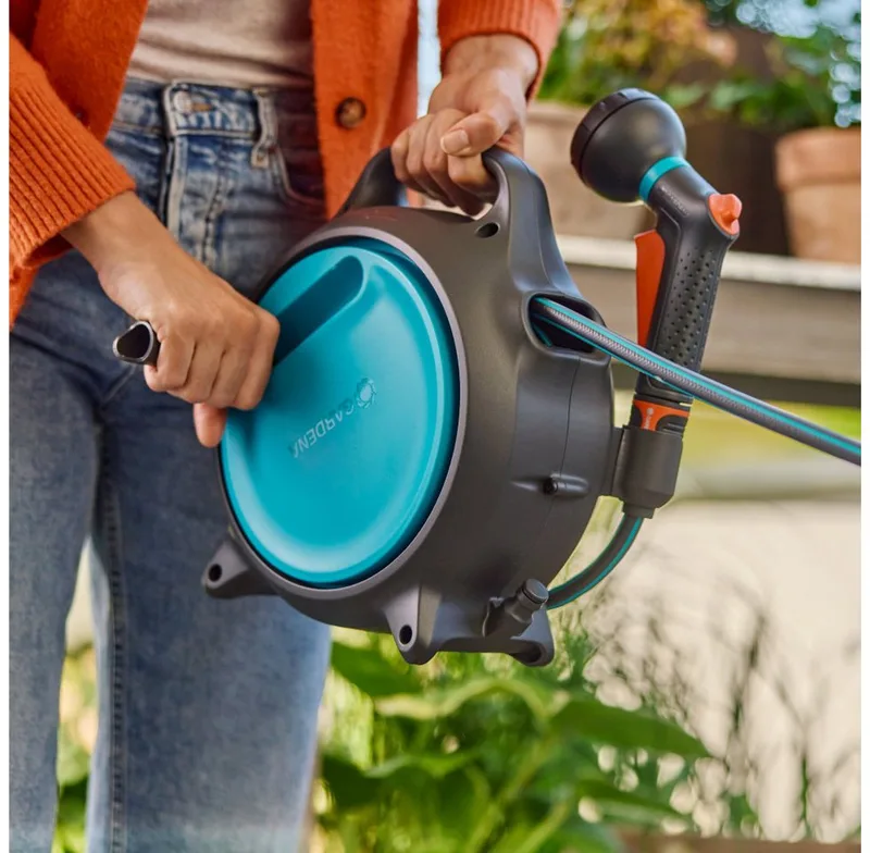 Draagbare slangenbox Move van Gardena, Donkergrijs – productafbeelding 2 van 5