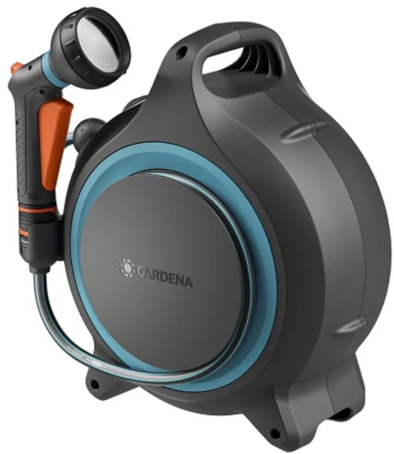 Draagbare slangenbox MoveMatic de Gardena, Gris foncé – image du produit 1 sur 5