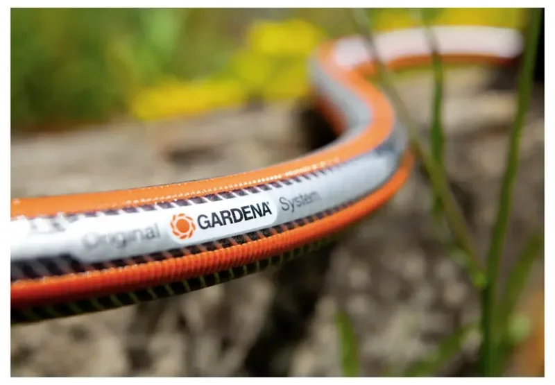 GARDENA 18085-22 Comfort HighFlex Gartenschlauch 3/4 Zoll Meterware Grau-Orange von Gardena – Produktbild 2 von 2