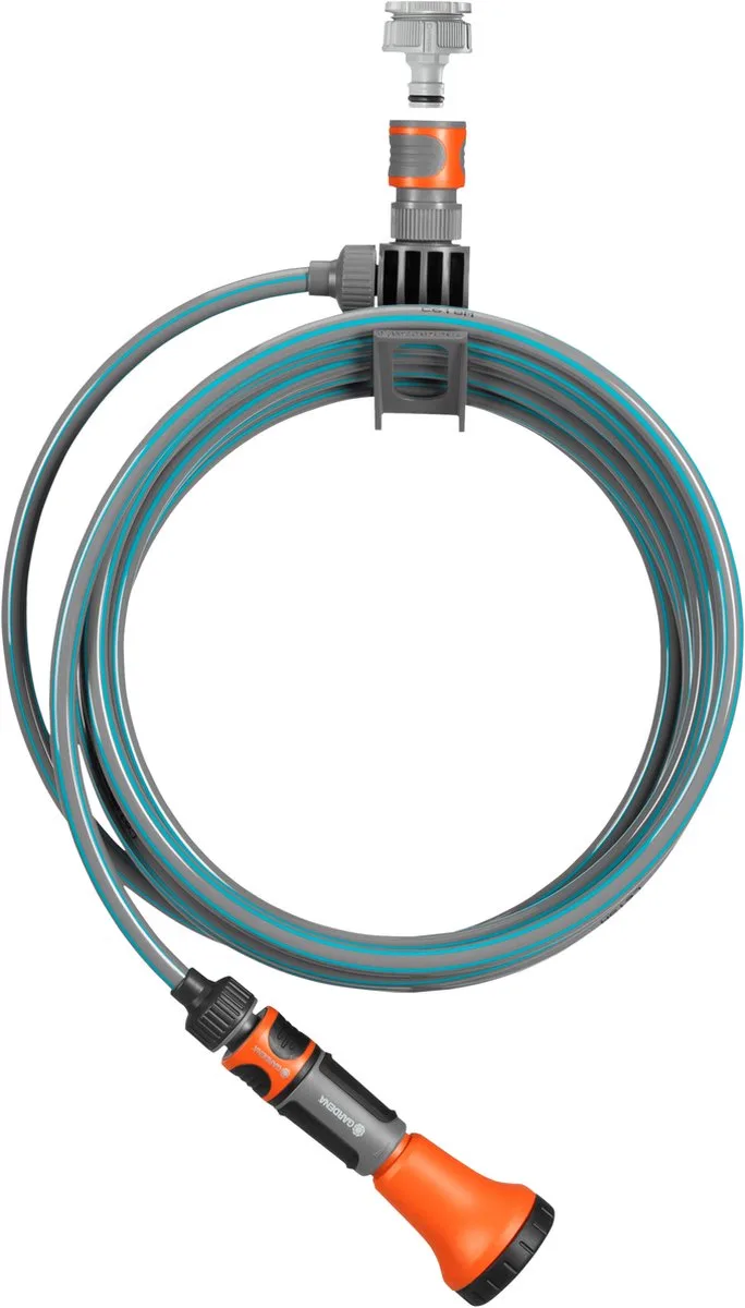GARDENA 18411-20 Spiraal-tuinslang Grijs, Oranje, Turquoise 7.50 m 1 stuk(s) de Gardena – image du produit 1 sur 2