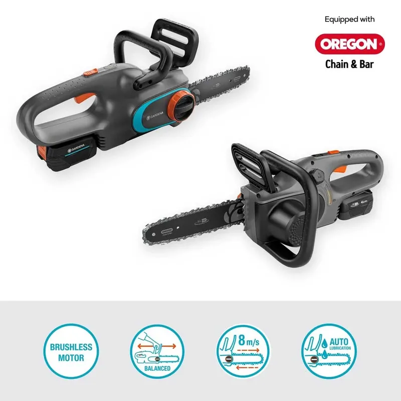 Kettingzaag 250/18V P4A Set de Gardena – image du produit 4 sur 6