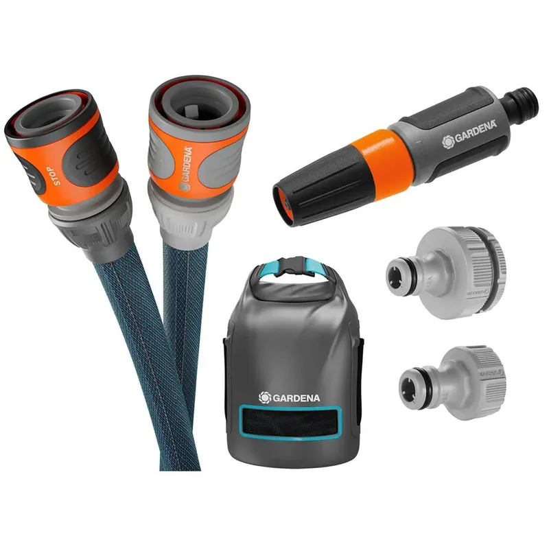 Kit Tuyau D´arrosage Hose Liano Xtreme Set + Bag 15 M von Gardena – Produktbild 1 von 2