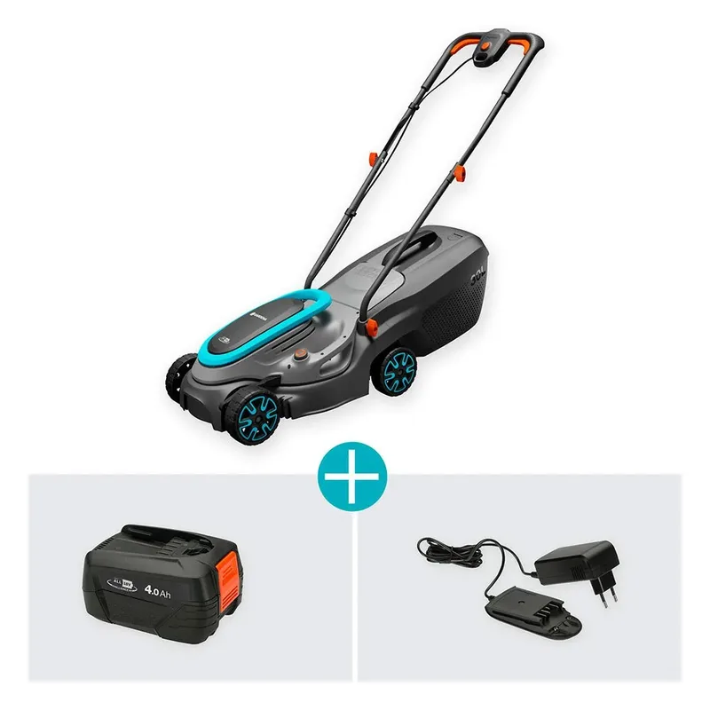 PowerMax 32/18V P4A Read Grasmaaier Accu Incl. oplader 18 V Snijbreedte max. 320 mm by Gardena – product image 4 of 4