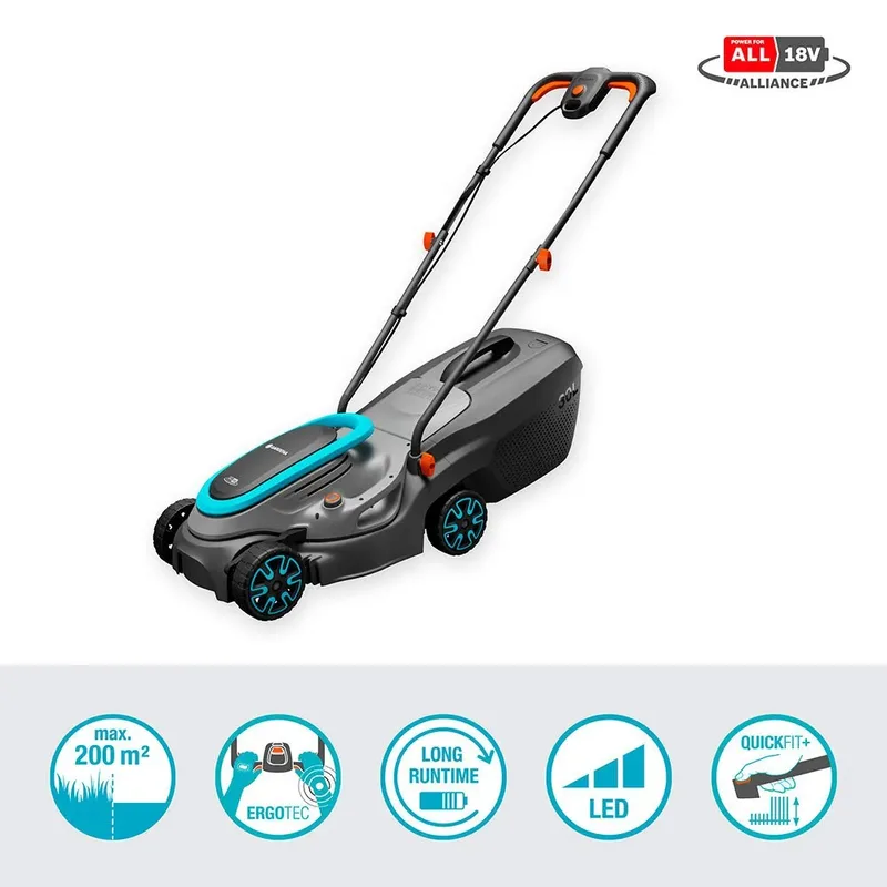 PowerMax 32/18V P4A Read Grasmaaier Accu Incl. oplader 18 V Snijbreedte max. 320 mm by Gardena – product image 2 of 4