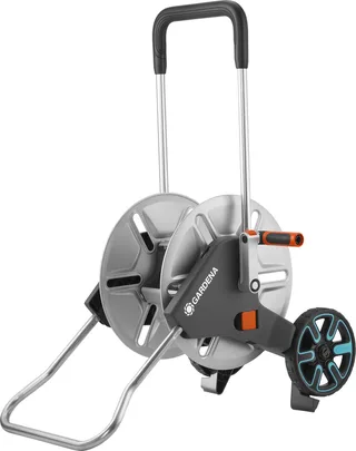 Slangenwagen metaal CleverRoll M, gemonteerd by Gardena, Orange – product image 1 of 6