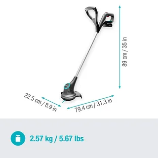 SmallCut 23/18V P4A Ready-T Grastrimmer Accu Incl. oplader 18 V 2 Ah Snijbreedte max.: 23 cm de Gardena – image du produit 3 sur 6