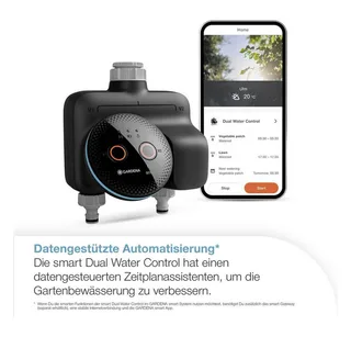 smart Dual Water Control, besproeiingscomputer de Gardena – image du produit 3 sur 5